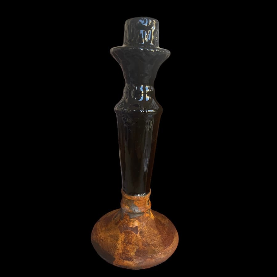 Candelabro in ceramica